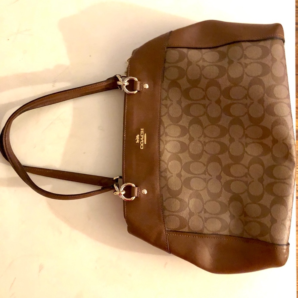 Coach bag brown/tan